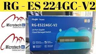 @microtech-inc  24-Port Gigabit Cloud Managed Switch Lifetime free cloud Management 