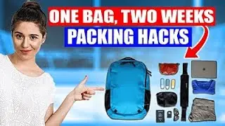 How to Pack Light for a 2-Week Trip | Ultimate Carry-On Travel Guide