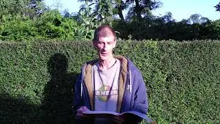 Scruff the dyslexic poet - Full of flowers
