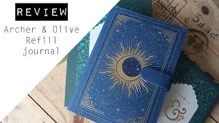 REVIEW || Archer & Olive refill journal