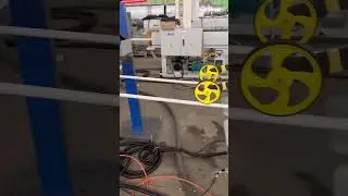 PVC63 dual pipe extrusion machine
