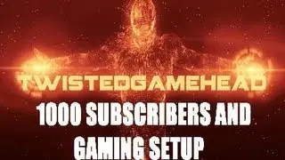 1000 SUBSCRIBERS AND GAMING SET UP
