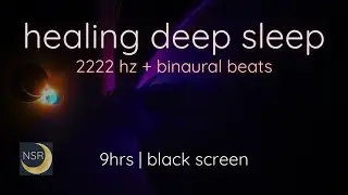 Binaural Beats for Insomnia Relief | 2222 hz + Delta Wave Frequency