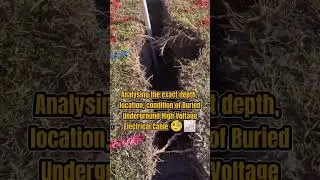 Analyzing the Exact Depth and Condition of Buried Underground High Voltage Electrical Cables 🔌⚡