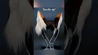 Moving #furry #cosplay tails and ears! 🦊 Any design you like - check the link below!