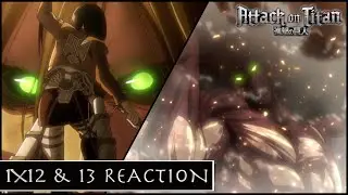 HUMANITY'S FIRST VICTORY | Attack On Titan S1:E12 & 13 Reaction