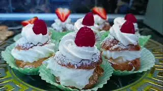 D&eacute;sert gourmand : Choux ronds & &Eacute;clairs &agrave; la cr&egrave;me fra&icirc;che &ndash; Recette facile et savoureuse !