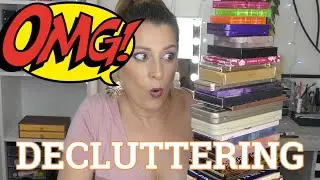 Mi colección de PALETAS*  low cost/ DECLUTTERING/, me deshago de la mitad de mi colección 😱