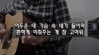 [MR] Nive, SamKim - Like a fool guitar Instrumental (니브, 샘김 MRl반주)