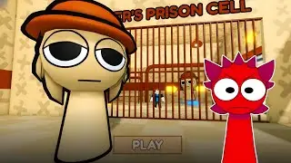 RED SPRUNKI'S VS TUNNER SPRUNKI'S PRISON RUN NEW UPDATED GAMING 