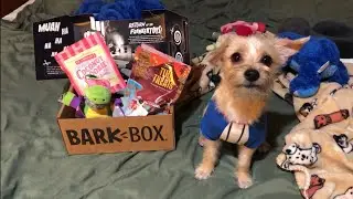 Bark Box Unboxing with Movie
