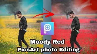 Moody Red tone. photo Editing #shorts#Viralvideo