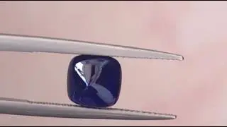 10047 3.60Carat Natural Blue Sapphire Unheated Gemstone Sugar Loaf Cut  | Unheated Loose Stone