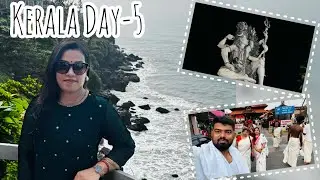 Varkala Sea Beach | Padmanabhaswamy Temple |Azhimala Shiva Temple | Kovalam Night life 