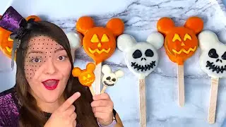 Halloween Disney Cookie Pops! 30 Day Video Challenge: Day 1!  |  Adventures In Yum