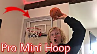 Mini Basketball Hoop Review! (SKLZ PRO MINI HOOP)