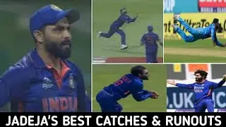 Fielding Brilliance⚡️Ravindra Jadeja&rsquo;s Best Catches & Runouts