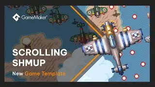 GameMaker Scrolling Shoot Em Up SHMUP Game Template