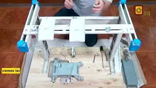 Armado/ ensamble de Overlock de 5 hilos Jocky JK-GT6-5D-EUT con mesa