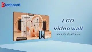 Ultimate Visual Impact: Qtenboard Professional LCD Video Wall Solutions