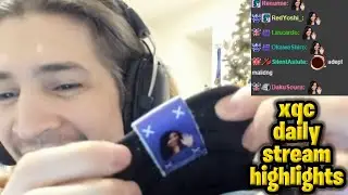 xQc gets some drippy drip from twitch | xQcOW daily stream highlights 20/12/20