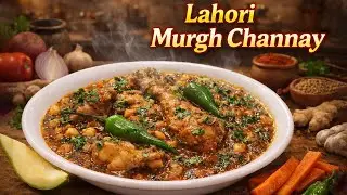 Lahori Murgh Channe Recipe 🍗🥘 | Best Chicken & Chickpeas Curry Ever | Pakistani Style | Izzy Treats
