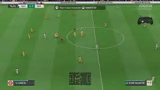Fifa 23 . Мега турнир за Ж - Жирону. 2 тур) Против Райо Вальекано