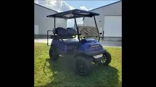 Customize your golf cart today. With my purple lifted cart
