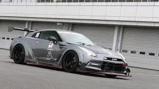 富士ラジアル最速GT-R(R35)を支えるVARISの超高機能エアロシステム「神風」に迫る！ 【読み上げてくれる記事】