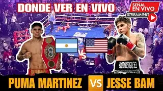 Jesse Bam  vs. F Puma Martinez EN VIVO Pelea Completa por el Titulo FIB jesse bam vs puma Martinez