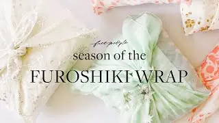 Sustainable Gift Wrapping | Free People Reusable Furoshiki Gift Wrap