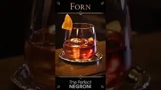 The Perfect Negroni - How to - FORN - Cocktail Recipe & Tutorial - SHORT #cocktail #drink #mixology