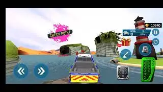 ⚡ Turbo Lift-Off! Port to Sky with Police Cars 🚨✈️