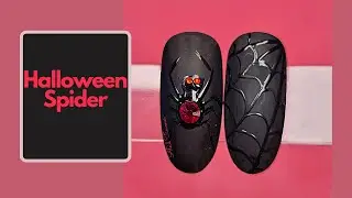 Halloween spider nail art | My own stash