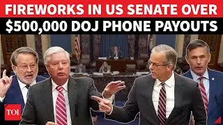 US Senate Meltdown: Graham TORPEDOES Dems In&nbsp;$500,000 DOJ Phone Payout War | Watch