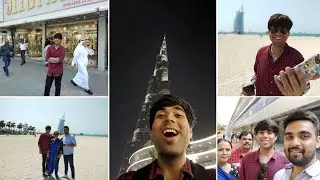 India to Dubai | Dubai Vlog Hindi | Complete Dubai Tour in just 15 minutes