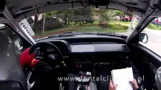 62 Rajd Wisły Piotr Baran Michał Paciej Honda Civic EE9 Onboard OS Koniaków