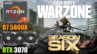 Call of Duty: Warzone - RTX 3070 + R7 5800X - 1080p, 1440p & 4K - High & Low Settings - Season 6