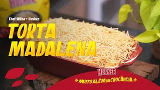 TORTA MADALENA: BEM RECHEADA, CREMOSA E COM A CROCÂNCIA DA BATATA HUSKER! - Wilza Leonel