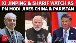 Modi Shocks Xi Jinping To His Face; Slams China's CPEC In PoK, Shames Pak PM Over Pahalgam Attack