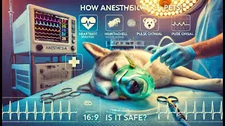 How Anesthesia Works in Pets | Veterinary Explained🐶#veterinarian #dog #cat #vet #veterinary #pets