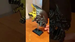 Xenomorph trófea 3D nyomtatóval