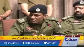 SP Civil line Ali Raza Police court in Alhamra
