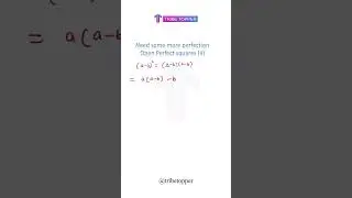 Perfect Squares Expansion 🎯 | Tribetopper | Sonal Gupta #tribetopper #physics #shorts