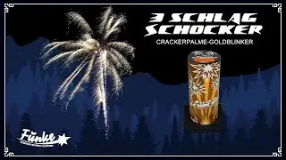 3-Schlag Schocker Crackerpalme-Goldblinker - Funke