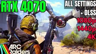 Can the RTX 4070 Handle ARC Raiders at 4K EPIC?! 🔥 | Full Benchmark  + DLSS Test (Updated)