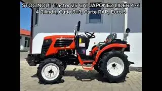Tractor nou 25 CAI JAPONEZ LIDER 4&times;4 - UNITERRA GROUP SRL