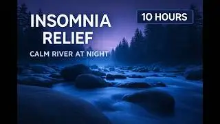 Dream Forest Dreams ASMR: River, Wind & Relaxing Sleep Music
