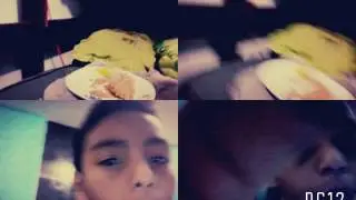 En el Cecke comiendo