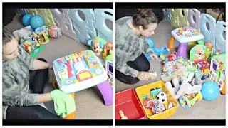 How I Clean & Organize My Baby's Toys | Natural Cleaning Products